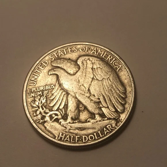 1944 Liberty Walking Half Dollar Silver Coin - Picture 4 of 5